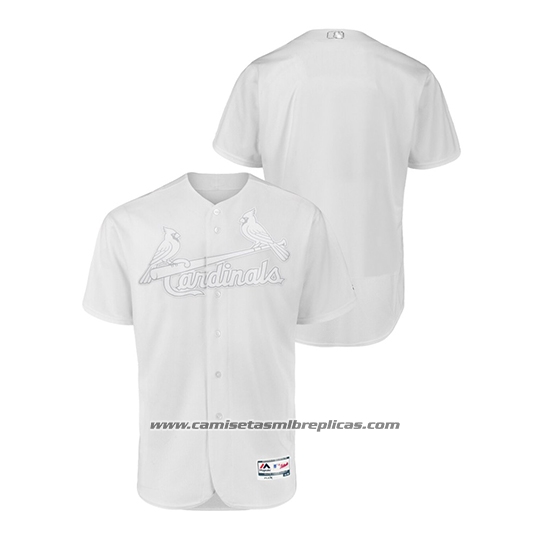 Camiseta Beisbol Hombre St. Louis Cardinals 2019 Players Weekend Autentico Blanco